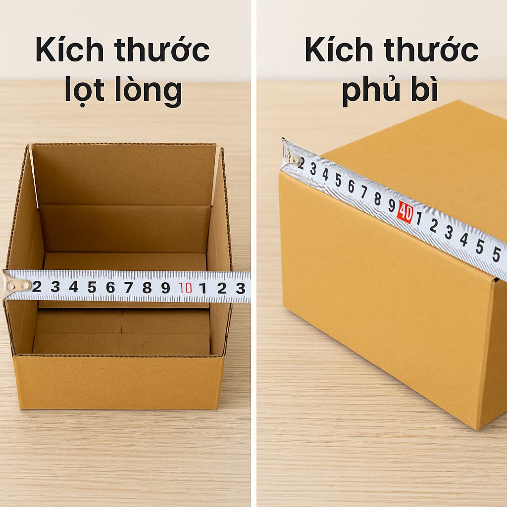 So Sánh: Kích Thước Lọt Lòng & Kích Thước Phủ Bì